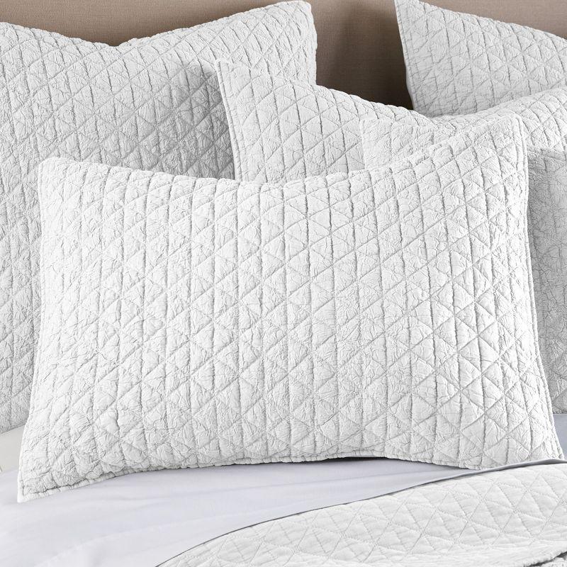 Rowan White Quilt Set- HomThreads by Levtex Home