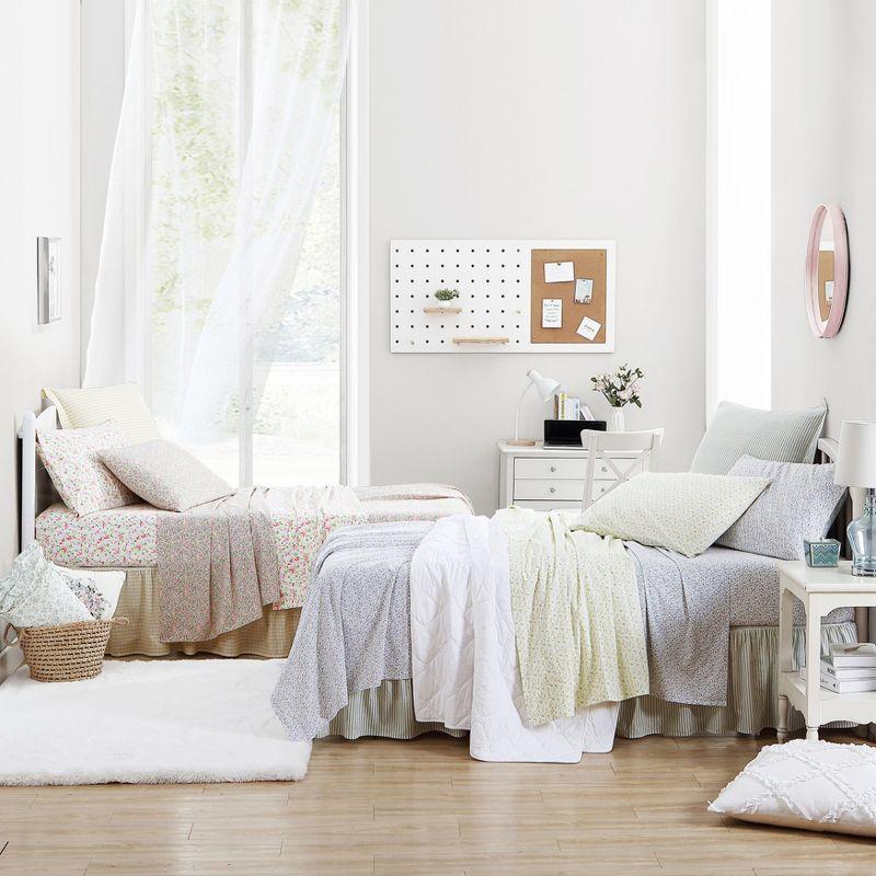 Laura Ashley Laura Ashley Printed Cotton Percale Sheet Set