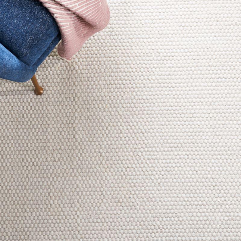 Vermont VRM807 Hand Woven Indoor Area Rug - Ivory - 6'x9' - Safavieh