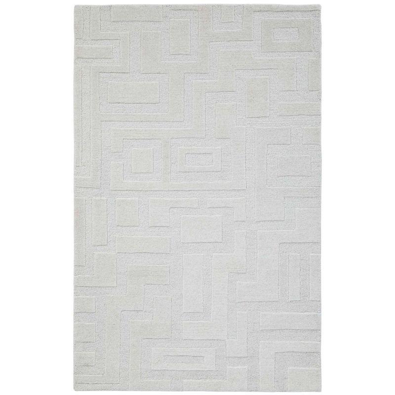 AllModern Helaine Hand Tufted Wool Indoor Rug