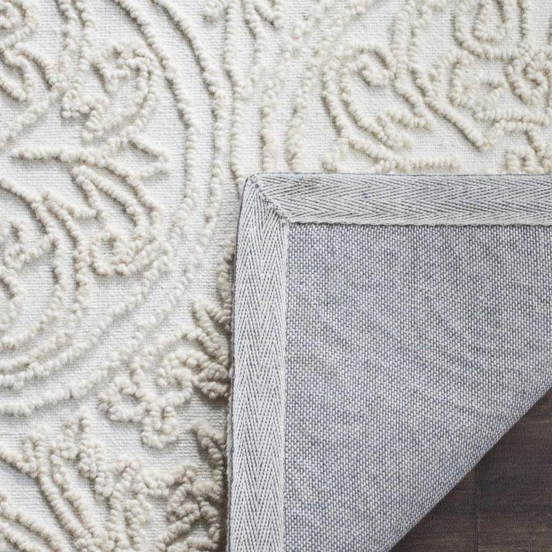 Trace TRC101 Hand Tufted Indoor Accent Rug - Ivory - 2'x3' - Safavieh