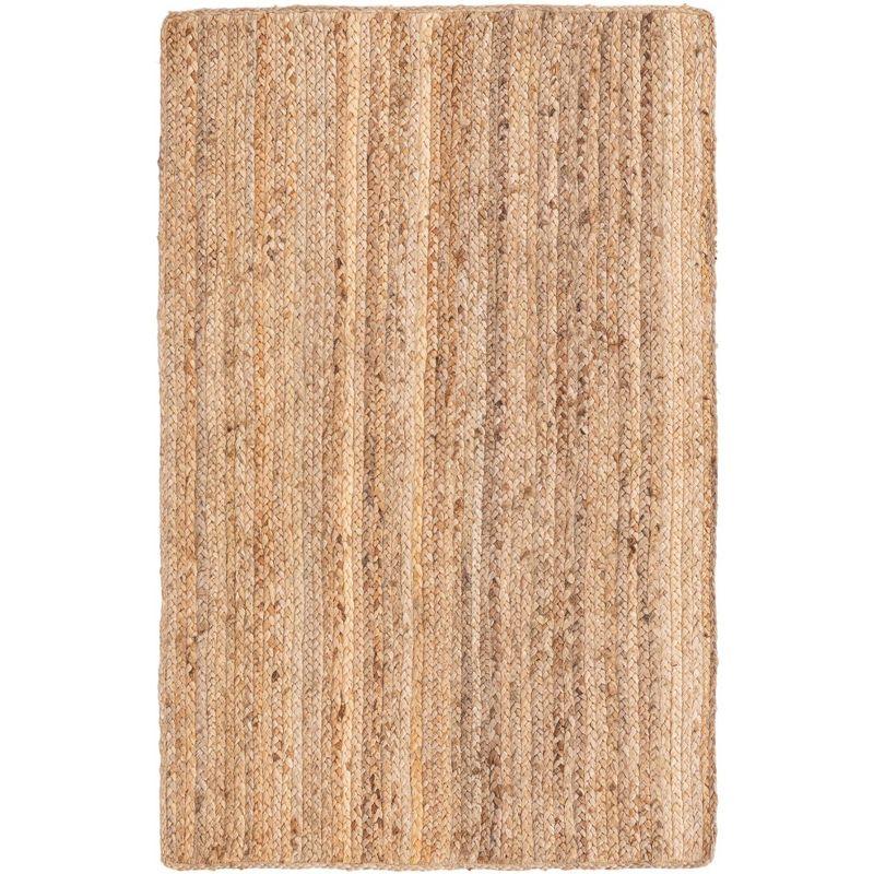 Unique Loom 3' 3 x 5' 1 Dhaka Braided Jute Rectangle Area Rug