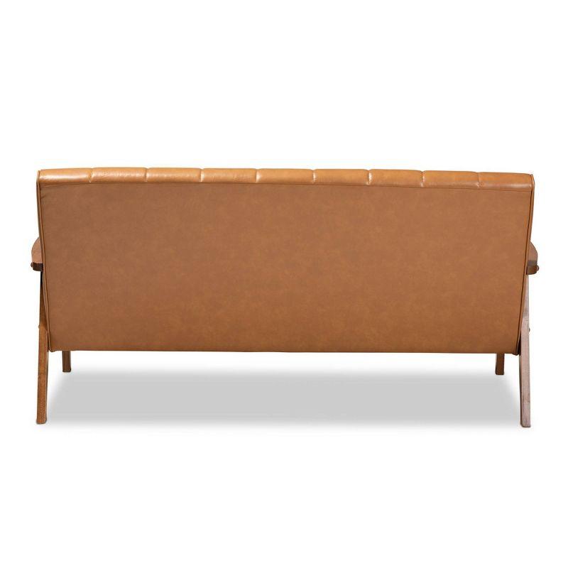 Alonah 64'' Faux Leather Sofa