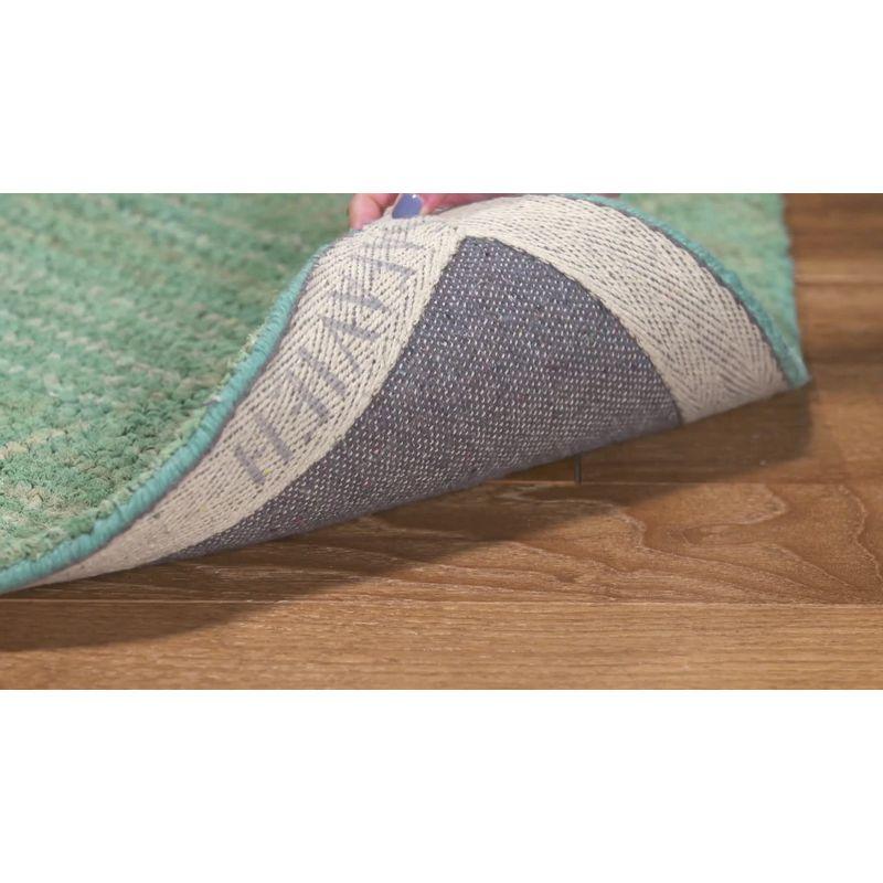 Nantucket NAN316 Hand Tufted Indoor Area Rug - Green/Multi - 4'x6' - Safavieh.