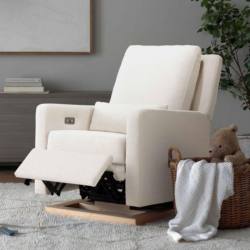Sigi Electronic Recliner And Glider In Eco-Performance Fabric With USB Port | Water Repellent & Stain Resistant
