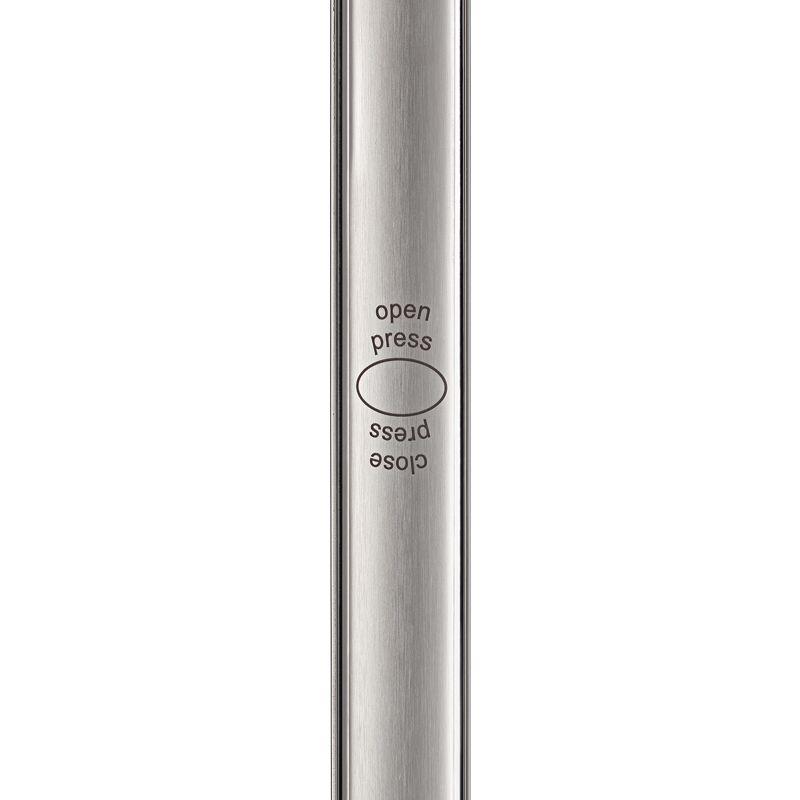 Rosle 12 Inch Locking Tongs, Stainless Steel