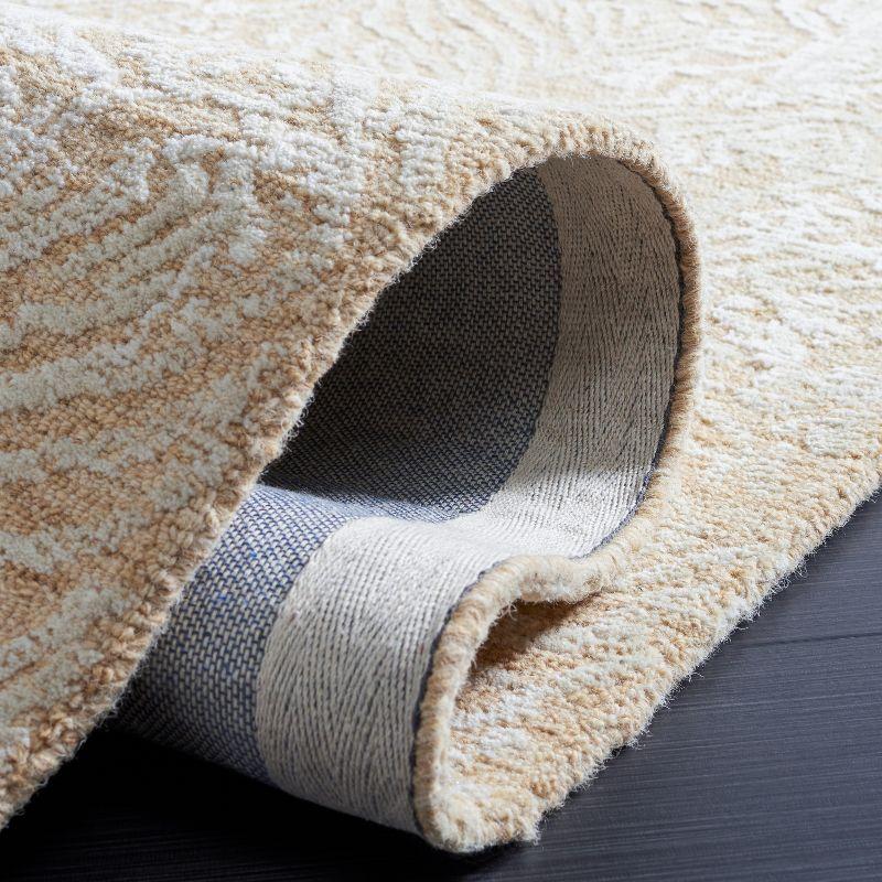 Metro MET905 Hand Tufted Area Rug - Gold/Ivory - 4'x6' - Safavieh.