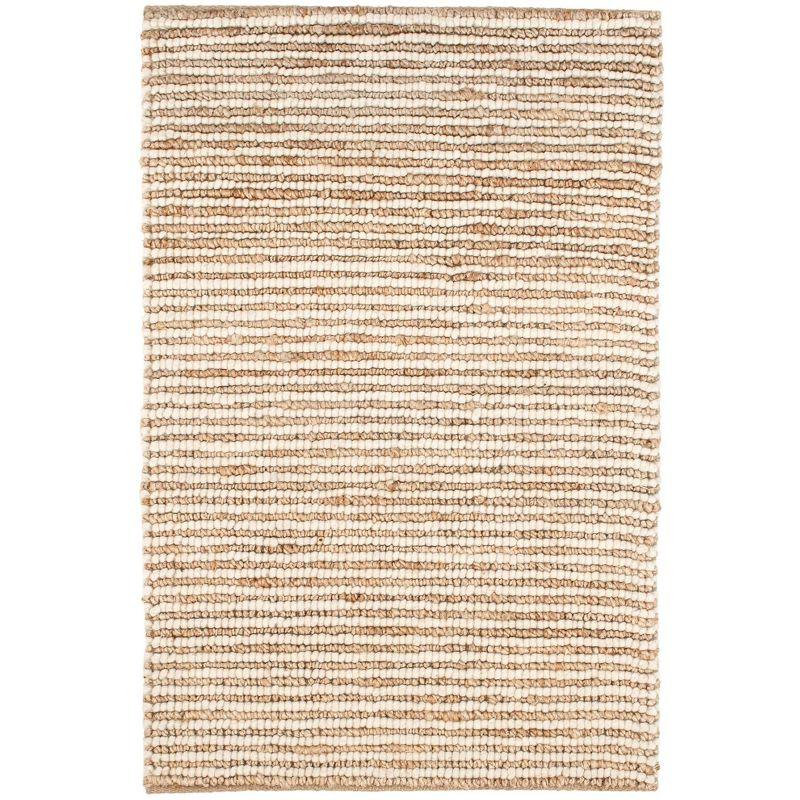 Dash and Albert Rugs Twiggy Natural Handwoven Wool/Jute Rug