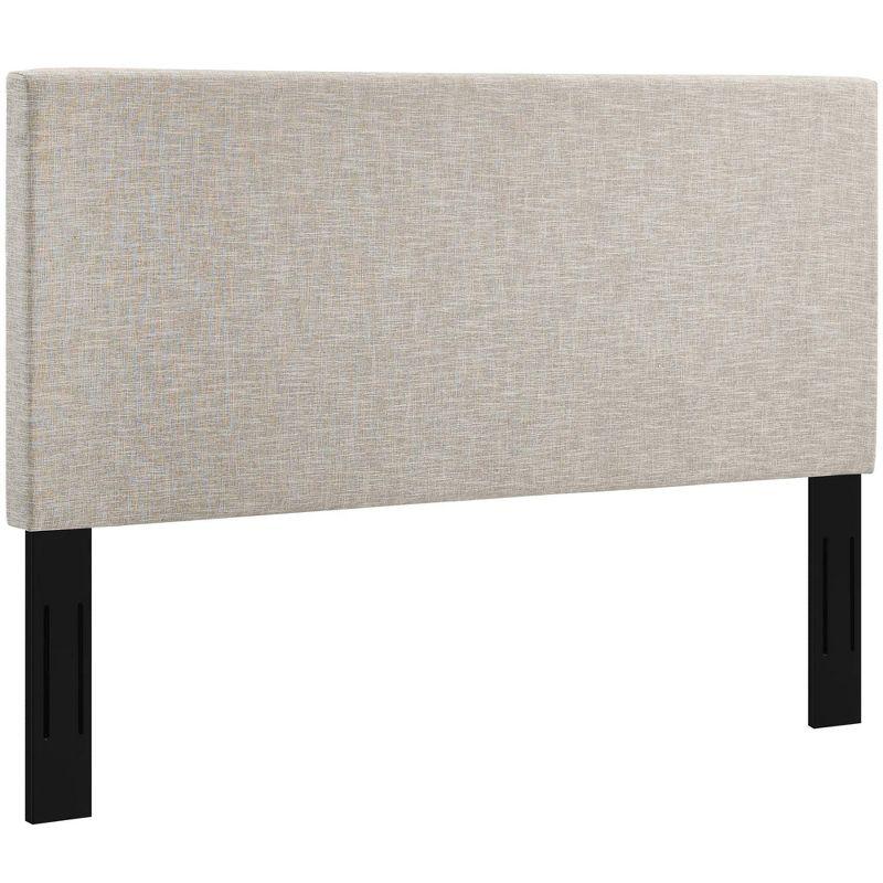 Modway Carson Carrington Stryn Upholstered Linen Fabric Headboard