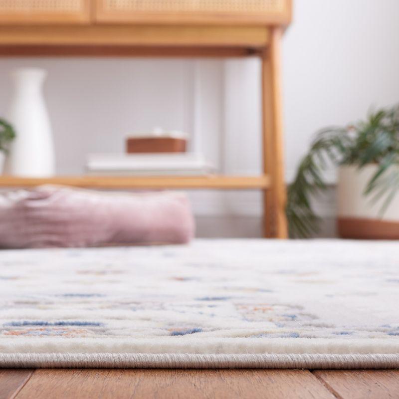 Eternal ETL226 Power Loomed Area Rug - Ivory/Gray - 8'x10' - Safavieh.