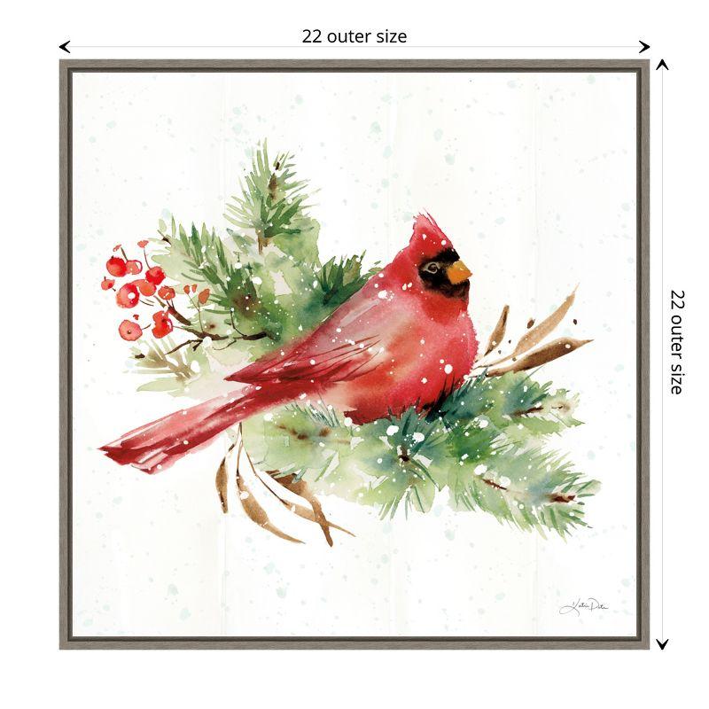 Amanti Art Celebrate the Season I by Katrina Pete Canvas Wall Art Print Framed 22-in. x 22-in.