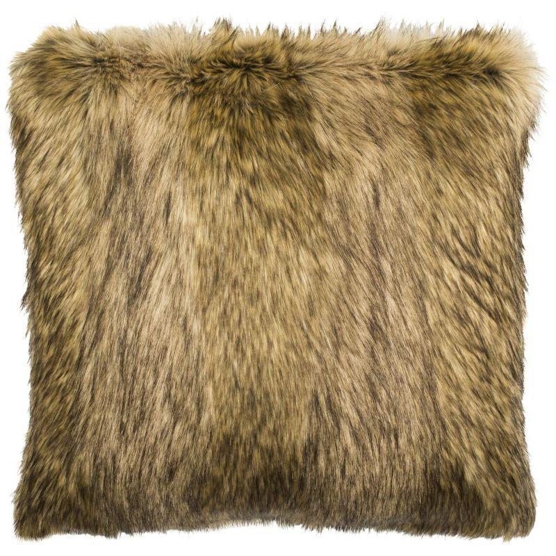 Safavieh Ruffled Feather Reversible Throw Pillow