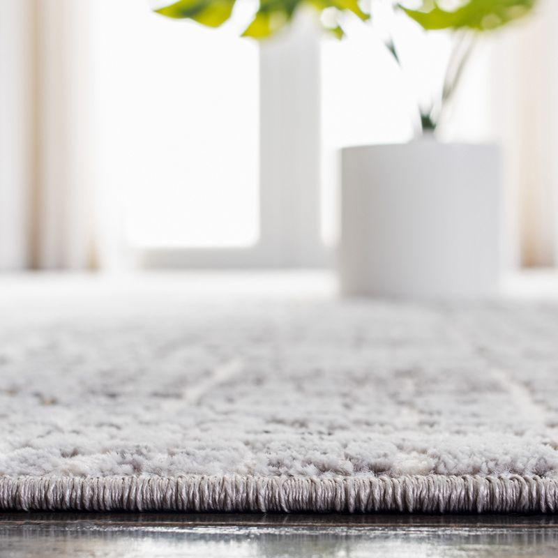 Amelia ALA248 Power Loomed Area Rug - Grey/Gold - 4'5"x6'5" - Safavieh.