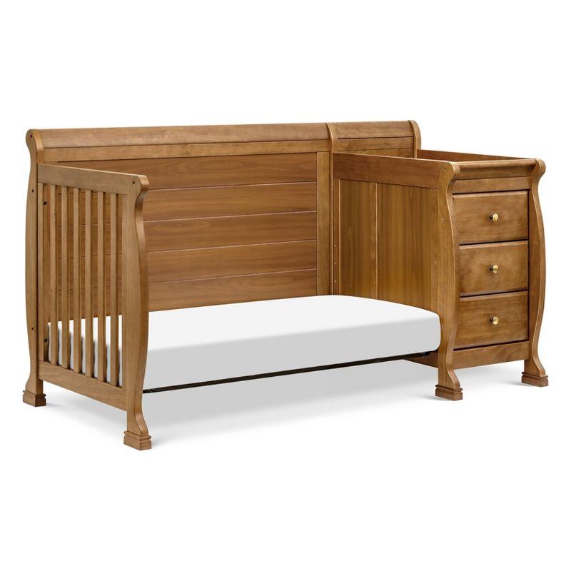 DaVinci Kalani 4-in-1 Convertible Crib & Changer - Chestnut