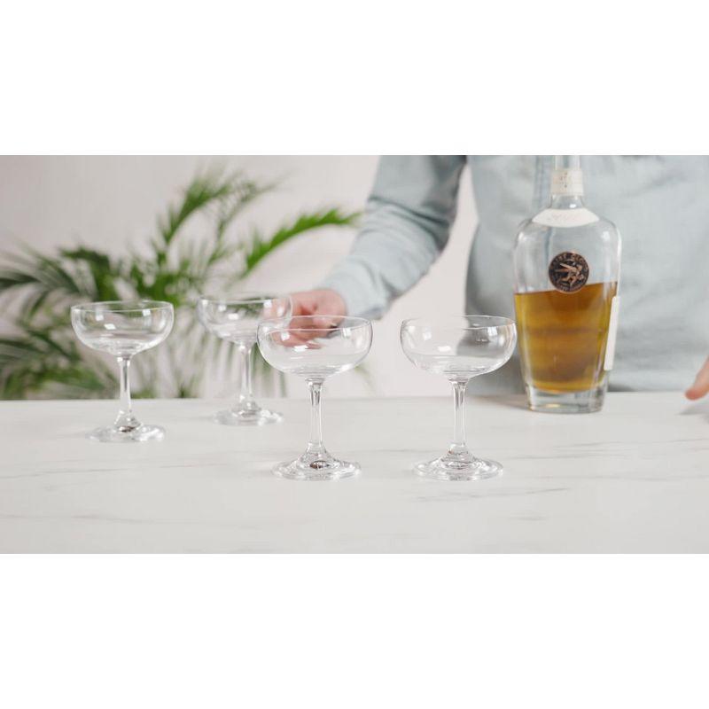 Coupe 7 oz Cocktail Glasses