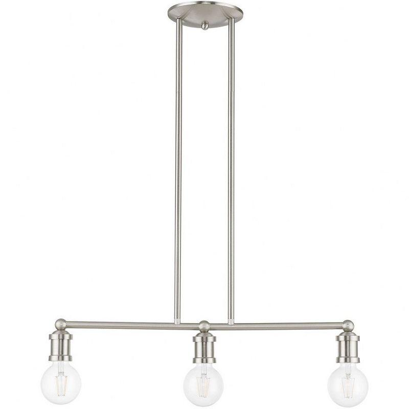 Livex Lighting Lansdale 3 - Light Chandelier in  Brushed Nickel