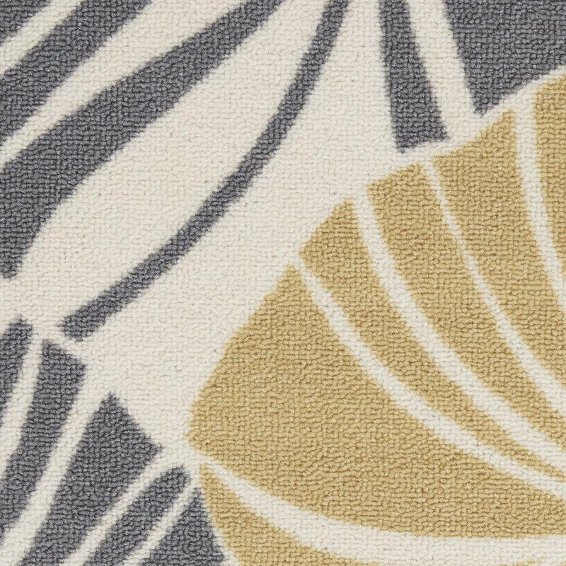 Waverly Sun N' Shade SND87 Indoor/outdoor Area Rug - Grey 4'3" x 6'3"