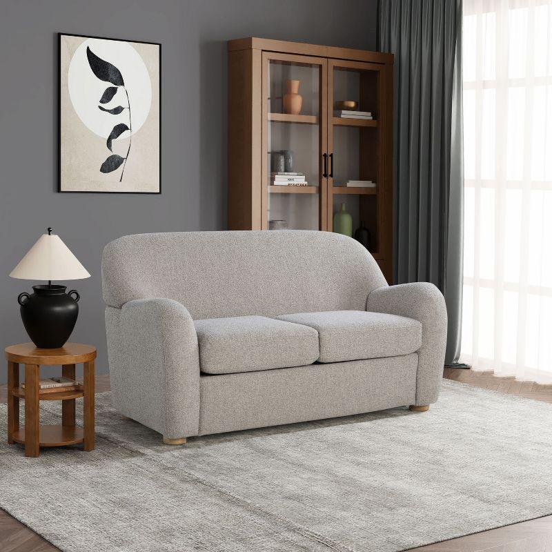 Lifestyle Solutions Jade Loveseat Pebble Boucle
