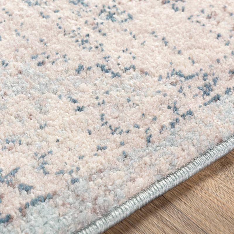 Livabliss 6'7"x9' Henderson Traditional Rugs Cream: Medium Pile, Stain & Fade-Resistant, Living Room Rug