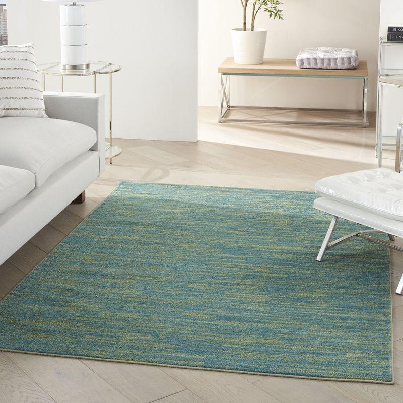 Nourison Essentials Solid Indoor/Outdoor Area Rug