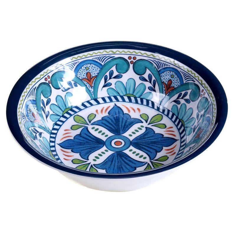 Talavera Heavy Weight Melamine Salad Bowl