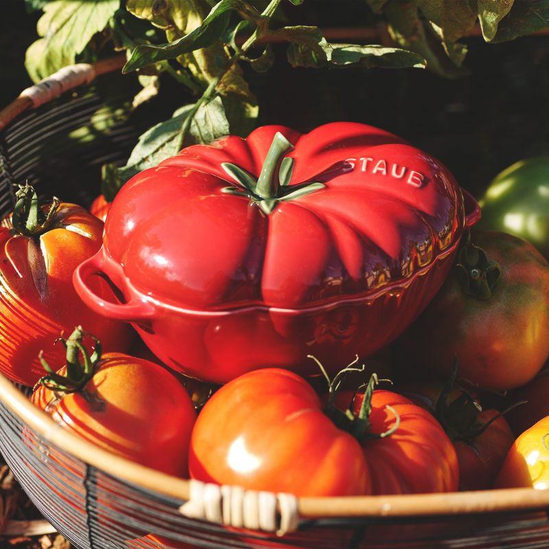 Staub Ceramic 16-oz Petite Tomato Cocotte Baking Dish