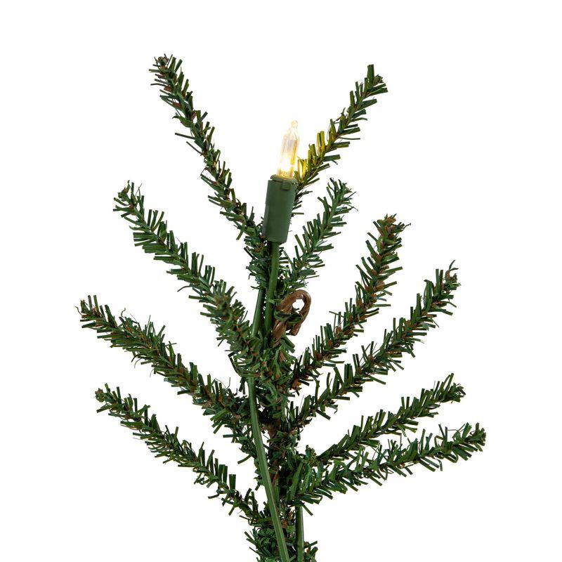 Vickerman 24" Angel Pine Artificial Christmas Tree, Warm White Dura-lit LED Lights