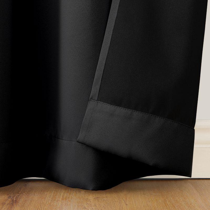 Sun Zero Sun Zero Oslo Theater Grade Extreme 100% Blackout Rod Pocket Curtain Panel