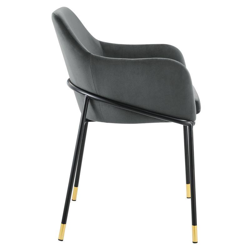 Modway Jovi Performance Velvet Dining Armchair by Modway (Set of 2)