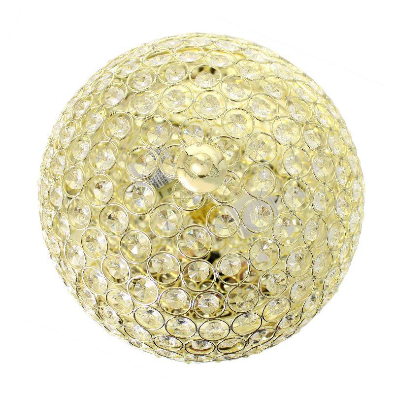 2-Light Crystal Glam Ceiling Flush Mount Pendant - Lalia Home