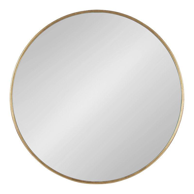 Caskill Round Framed Decorative Wall Mirror - Kate & Laurel All Things Decor