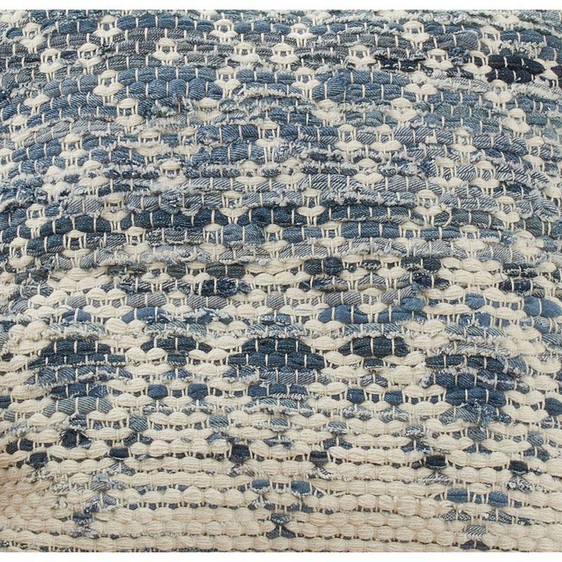 Saro Nautica Collection Geometric Cotton Pillow Cover