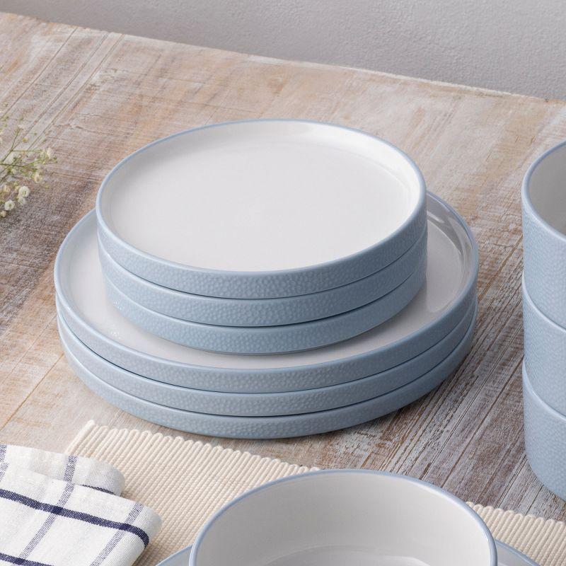 Noritake Colortex Stone 12-Piece Dinnerware Set, Service for 4