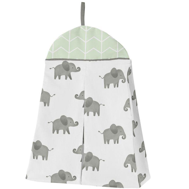 Elephant 4 Piece Crib Bedding Set