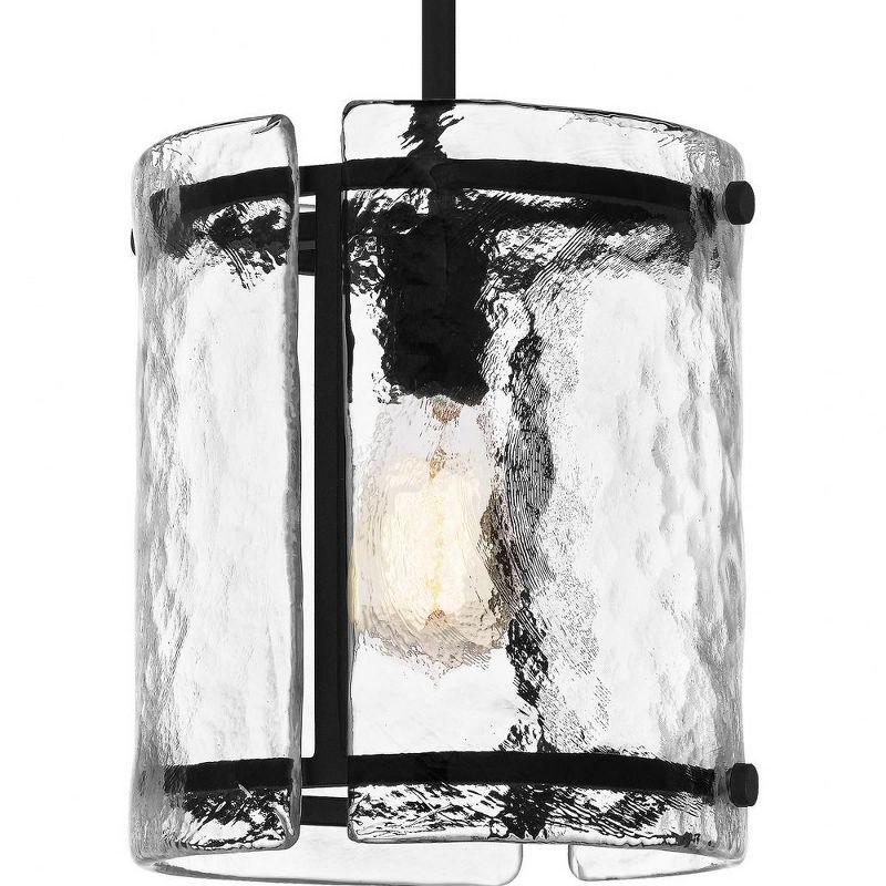 Quoizel Lighting Fortress 1 - Light Pendant in  Earth Black