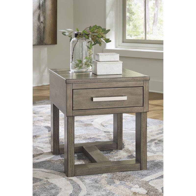 Keithen End Table with Storage