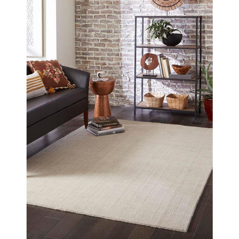 Hand Knotted Wool Solid Color Rug