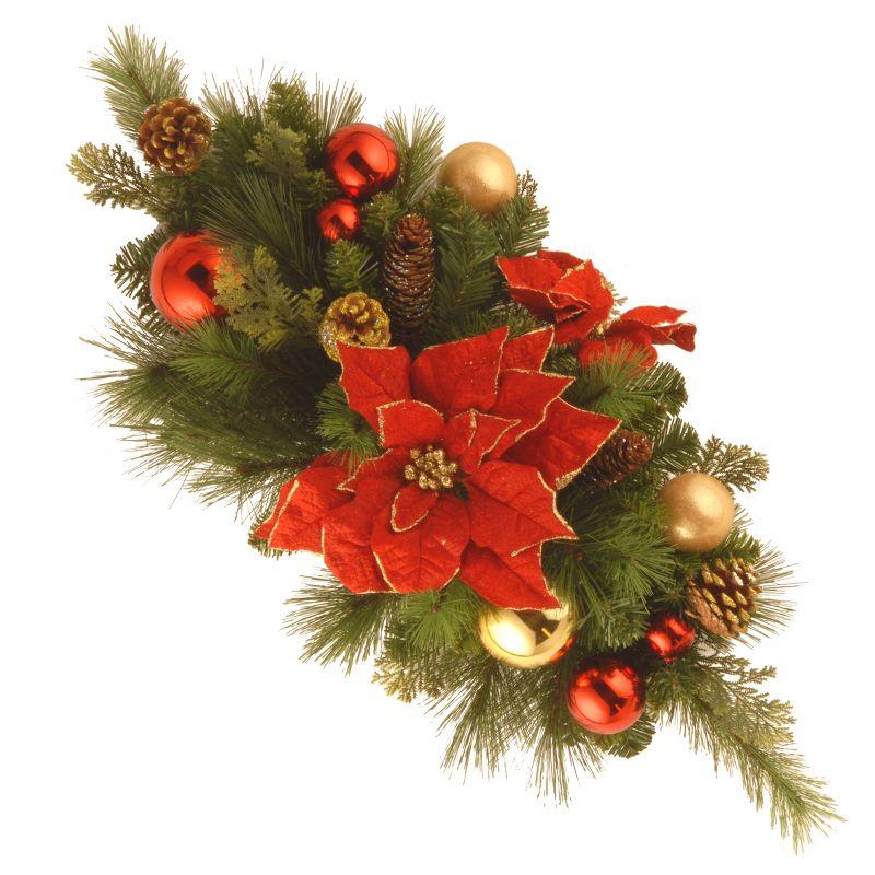 30in. Decorative Collection Home for the Holidays Centerpiece