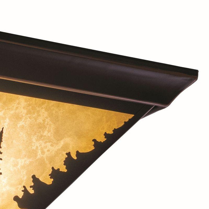 Vaxcel Yosemite 3 - Light Flush Mount in  Burnished Bronze