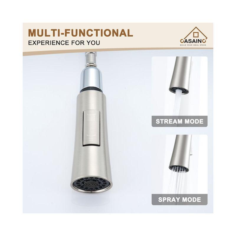 CASAINC CASAINC Single-Handle Pull-Down Kitchen Faucet Single Hole Faucet CA-D4171-BN