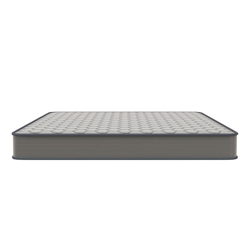 Emma and Oliver Premium Comfort 6" Full Size Medium Firm Hybrid Innerspring Mattress in a Box with Knitted Fabric Top and CertiPUR-US Certified Foam