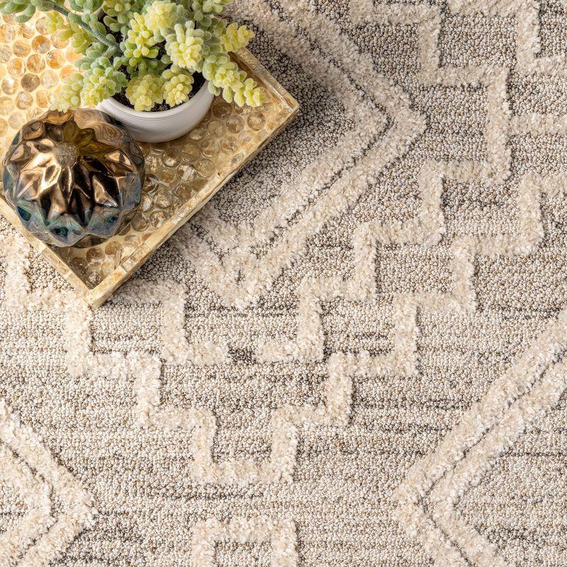 Nuloom Cameron High Low Textured Moroccan Indoor Area Rug