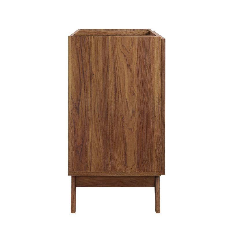 Modway Soma 36" Bathroom Vanity – Modern Sink Cabinet with Wood Grain Texture and Soft-Close Doors (Sink Not Included)