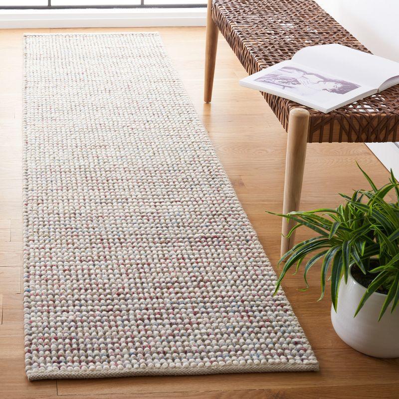 Latitude Run® Vermont Hand Woven Wool Solid Color Rug