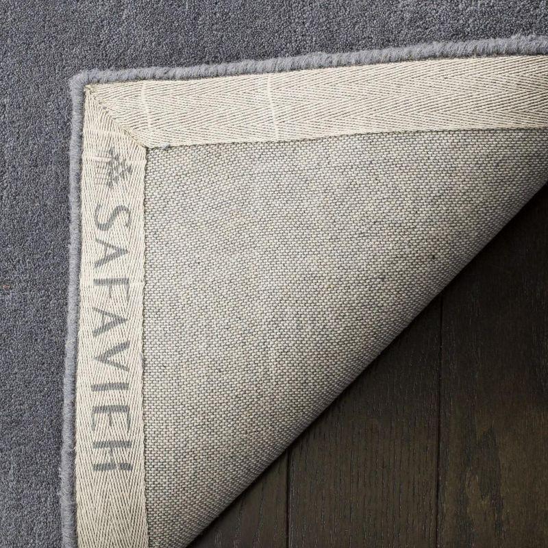 Soho SOH712 Hand Tufted Indoor Area Rug - Dark Grey/Silver - 6'x9' - Safavieh.