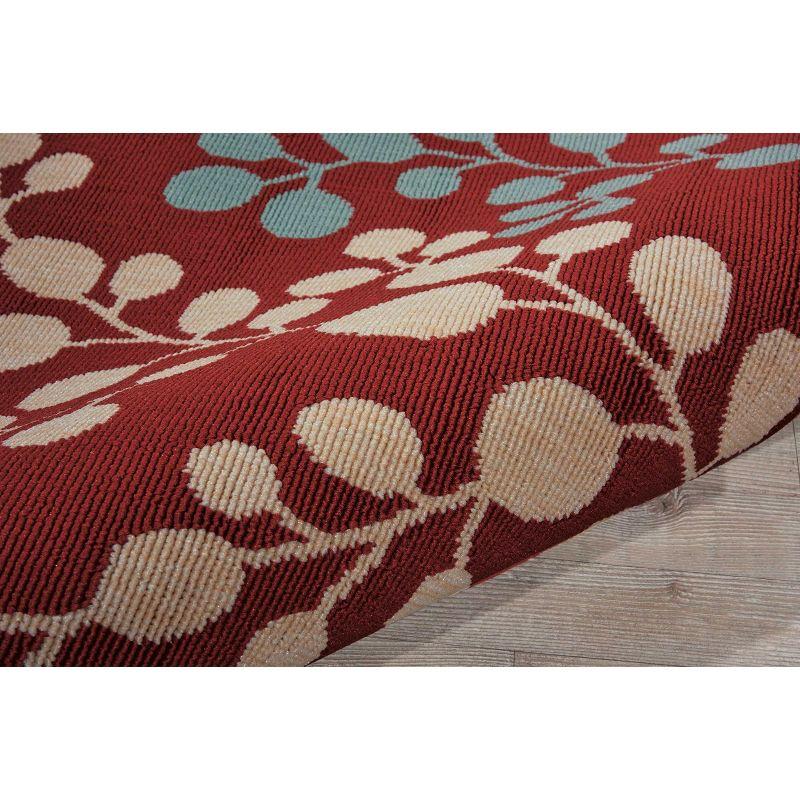 Nourison Caribbean Rust Indoor/Outdoor Area Rug CRB01 2'3" x 7'6"
