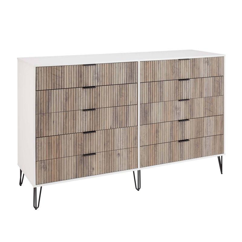 Manhattan Comfort Dumbo 10 Drawer Double Dresser