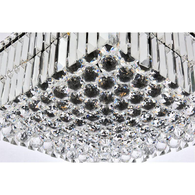 Elegant Lighting Maxime 20 inch black chandelier