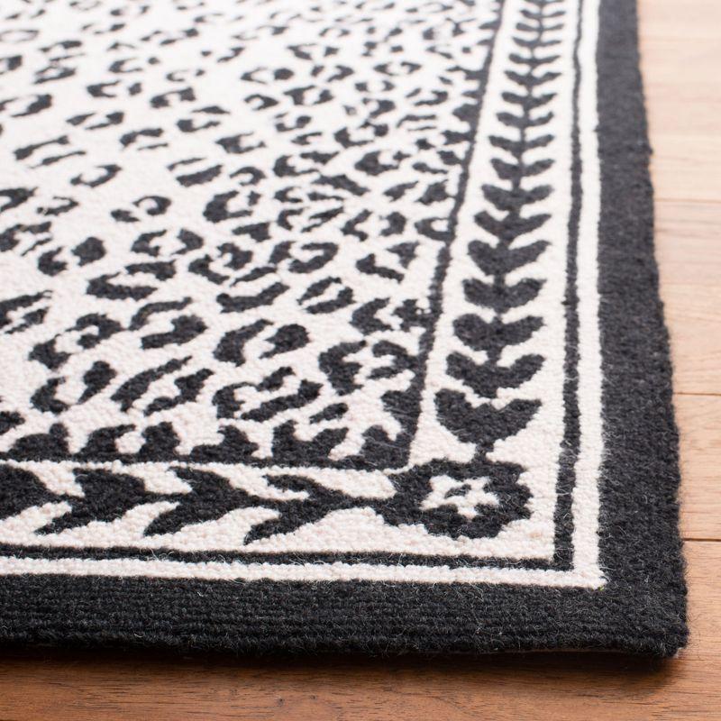 Chelsea Hand Hooked Wool Animal Print Rug