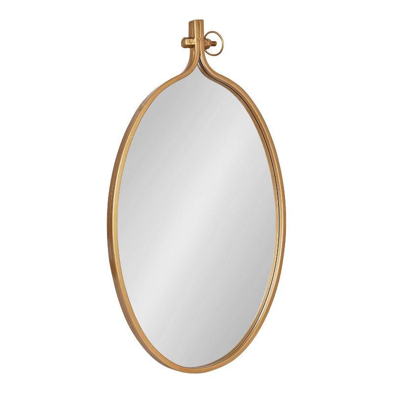 Yitro Metal Framed Wall Mirror - Kate & Laurel All Things Decor